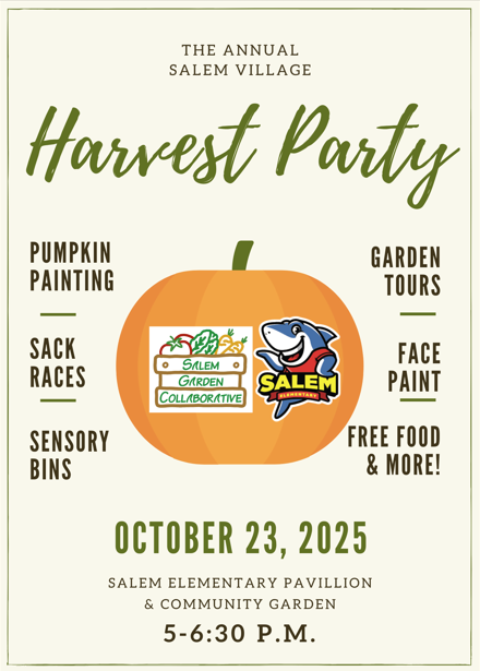 Harvest Party Flyer